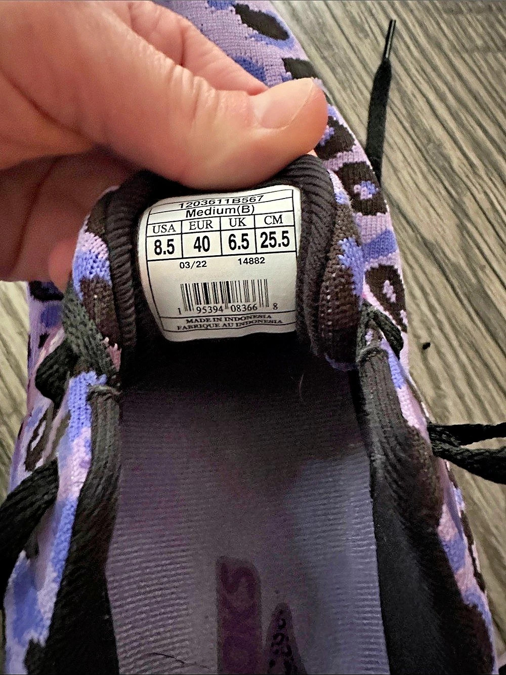 Brooks Revel Go Wild Athletic Shoes purple women’s size 8.5 - Picture 6 of 16